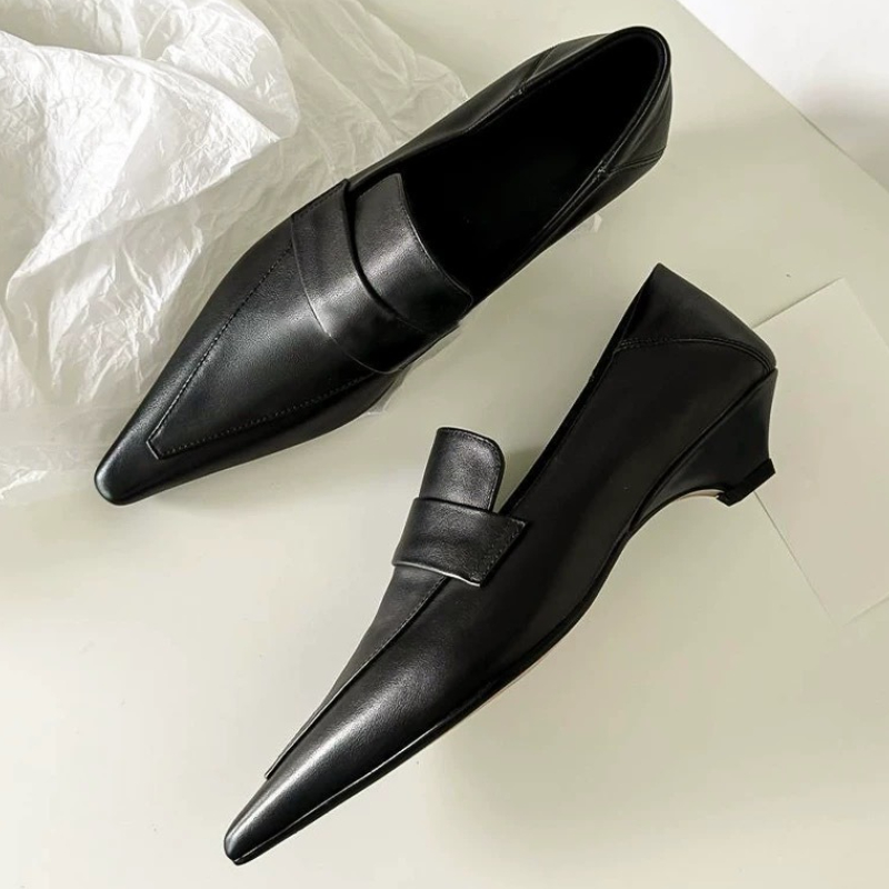 Kitten Heel Women - Escarpins à bout pointu pour femmes,
