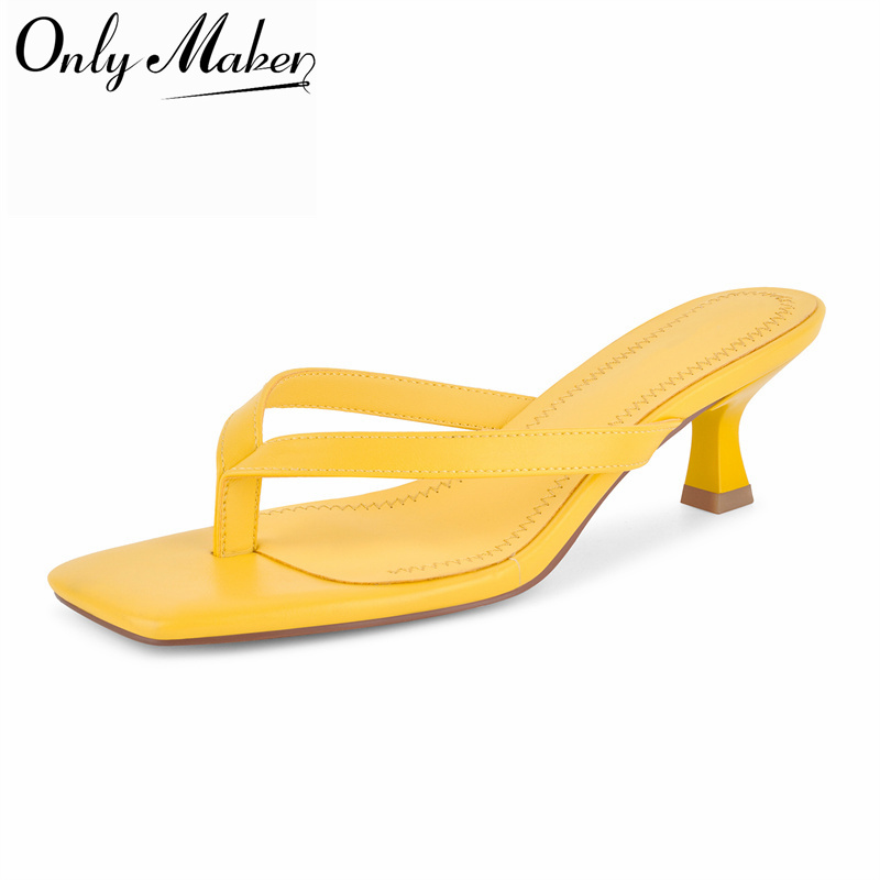 Kitten Heel Women - Onlymaker – sandales à bout carré