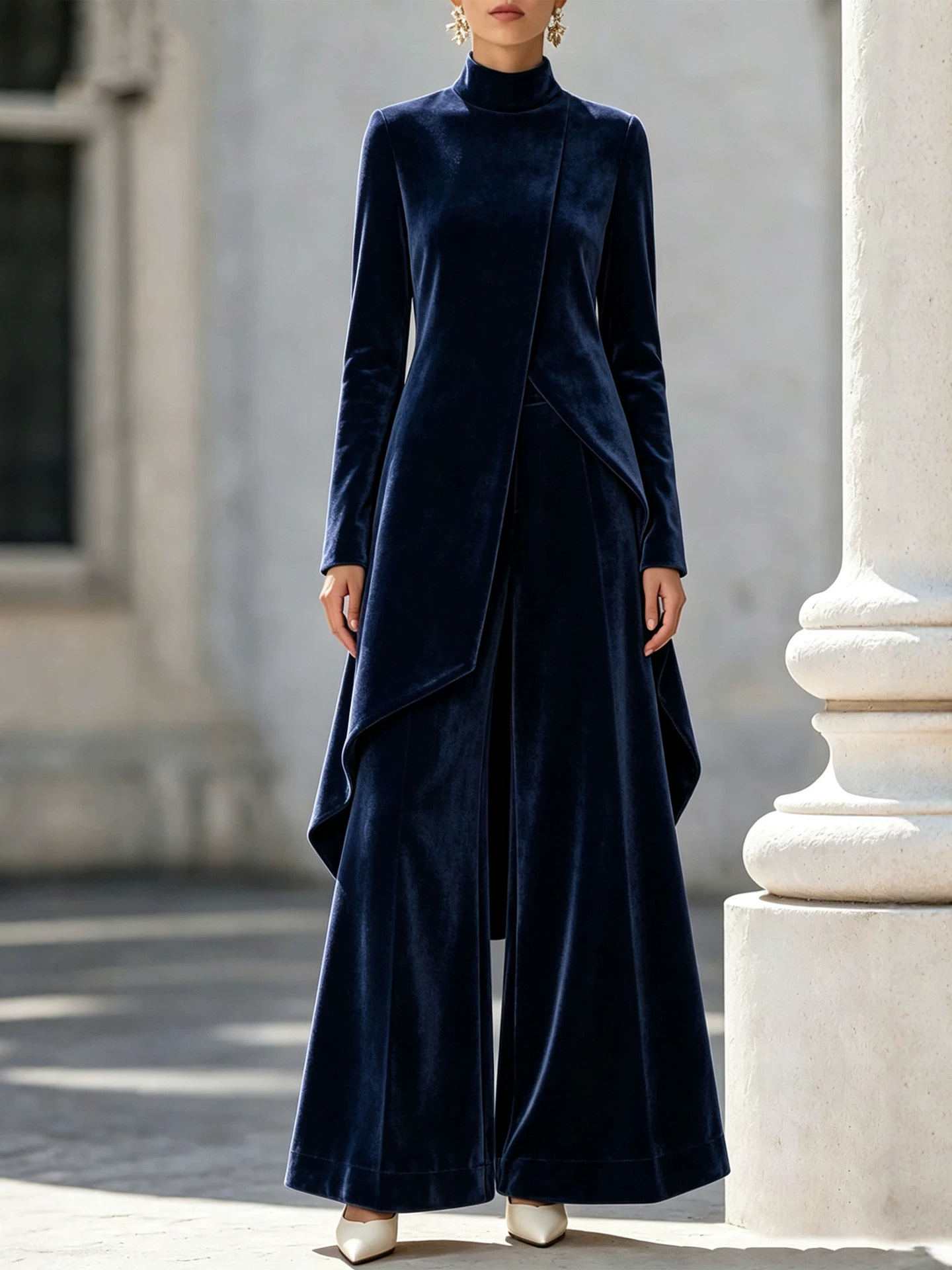 Ensemble pantalon en velours d - Women'S Formal Wear With Pants avis et prix