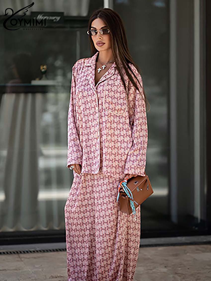 Oymimi-Ensemble 2 pièces impri - Women'S Formal Wear With Pants avis et prix